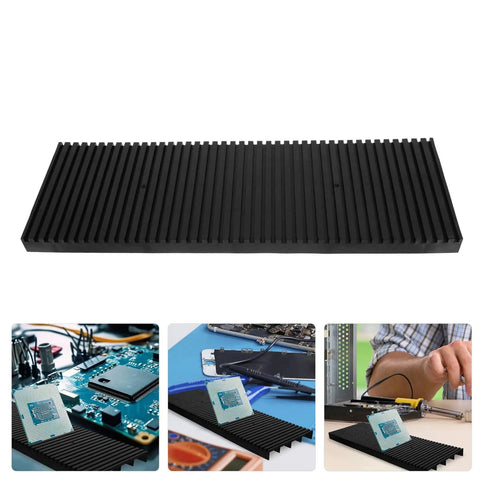 Top view of Anti Static Circuit Board Rack Tray for Electronics Projects Lightweight PCB Storage Holder Easy To Install