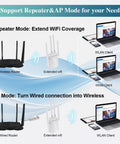 Blazing Fast Wireless Extender And Internet Repeater For Home Long Range Coverage Up To 8470 Sq Ft Crushes Dead Zones diagram