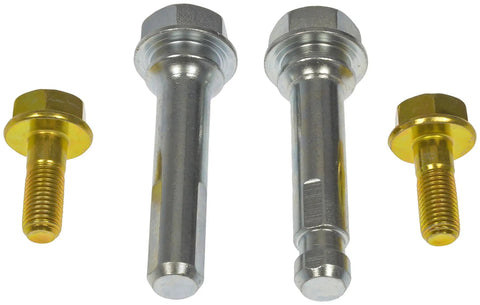 Rear Disc Brake Caliper Pin Kit Direct Replacement for Select Models, Easy Install, Durable OEM Style Hardware, Reliable Brake Caliper Repair Solution shown with four pins