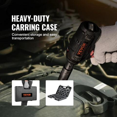 Person using Impact Socket Set 3/8 Inch Drive, 48-Piece Including SAE 5/16 To 3/4 Inch And Metric 8 To 22 Mm on car engine