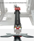 Y Axis MGN12H Linear Rail Guide Kit V3.2 Upgrade For Ender 3 Pro And Ender 3 Neo 3D Printers installed on printer