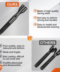 Comparison of high-quality spring steel bearing remover vs. lower quality tools for Harley Davidson M8 models 2007 to 2024.