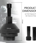 Sick Car Clutch Alignment Tool Kit With Dual Expansion Clamps For No Sweat Centering Pilot Shaft, dimensions 5.1 inch x 2.84 inch.