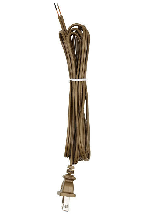 Make A Lamp Kit With All Parts And Step By Step DIY Instructions For Lamp Design Or Repair In An Elegant Antique Brass Finish power cord