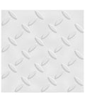 Close-up of 5 Pack 6x6 Inch Large Clear Self Adhesive Silicone Non Slip Pads with anti-slip texture for rug to carpet gripping.