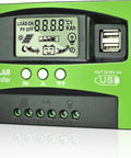 Beastly 100A MPPT Solar Charge Controller For 12V And 24V Systems With LCD Display and dual USB ports