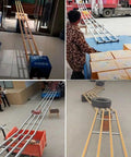 Unpowered Roller Conveyor For Bar Tank Beverage Unloading 30cm By 100cm Splicing Pulley Durable And Versatile For Efficient Beverage Handling With 30 40 And 50cm Options in warehouse unloading