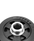 Engine Harmonic Balancer Crankshaft Pulley for Nissan Frontier and Xterra 1998-2004, close-up view, part 123033S500