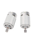 High Speed 12V RS550 Electric Motor Kit, Two Pack 40000RPM Motors With A Gear And B Gear For Ride On Toys Replacement Parts For Kids Cars
