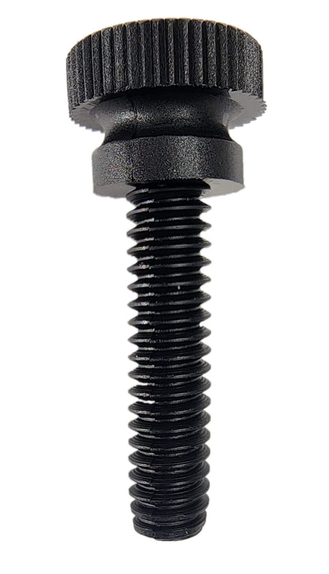 1/4-20 Thread Nylon Thumb Screws, 1 Inch Long, Black, 10 Pack For Easy Grip And Quick Hand Tightening, Secure Fastening In Cabinets, Electronics