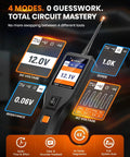 Power Circuit Tester For 12V 24V Automotive Systems All In One Electrical Diagnostic Tool With Component Activation Short Finder
