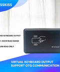 125KHz RFID Reader Card Scanner With USB Proximity Card Emulation And Keyboard Emulation For EM4100 And 1326 Family Cards
