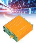 Wideband RF Power Preamplifier 0.1MHz To 6GHz With Built In Battery 1.95GHz 20dB Low Noise Amplifier SMA Female next to digital background