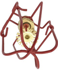 Rock Solid Metal Fire Sprinkler Head Guard Covers For Pendant Upright And Horizontal Heads Half To Three Quarter Inch Pack Of Two heavy duty red metal cage.