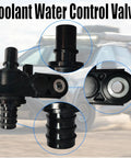Straight Shooter Coolant Water Control Valve Assembly Compatible With Toyota Camry RAV4 Highlander Sienna And Lexus Engine Cooling System Heavy Duty Direct Fit close-up view