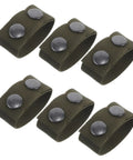 Six Pack Nylon Tactical Belt Buckles With Quick Release Adjustable Clips For Outdoor Gear And Camping Comfortable Design