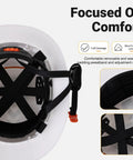 Interior view of Full Brim Hard Hat For Worksite Safety OSHA Approved Vented Construction Helmet ANSI Z89.1 Class C Type 1 ABS Safety Gear