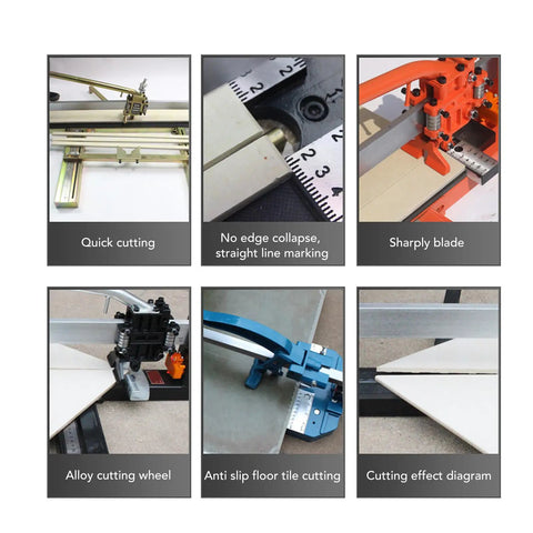 Kick Your Tile Projects Into High Gear With Heavy Duty Tungsten Carbide Scoring Wheel Plus Balanced Bearing For Clean Snap Breaks On Two To Twenty Millimeter Surfaces Solid Workhorse Duo