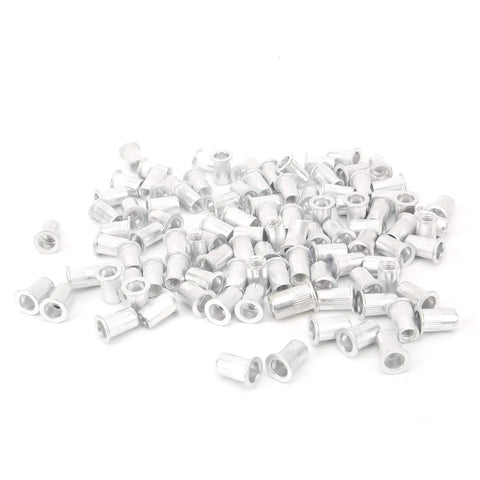 Pull Rivet Nuts Aluminum Set M3 To M10 For Metal Plates And Pipes Heavy Duty Galvanized Aluminum Fasteners.