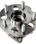 Front view of Pair Rear Wheel Hub And Bearing Assembly For Toyota RAV4 2001 2002 2003 2004 2005 AWD 5 Lug Models, 2 Piece Set
