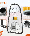 Nissan Transmission Oil Filter Pan Gasket Kit For JF011E RE0F10A Transmissions components and details shown