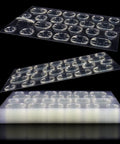 Pro DIY Nail Kit With 288 Double Sided Adhesive Nail Tabs 12 Sheets Waterproof Breathable Transparent Jelly Stickers