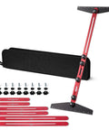 Built Like A Tank Stair Tread Jig And Adjustable Template Locking Bars For Tighter Fittings and smooth carpentry layout tools