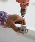 Installing Double Roller Cabinet Door Catches 20 Pack Cold Rolled Steel Weather Resistant with drill