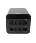 Plug And Play Dual Bay Raid Hard Drive Enclosure Packing Hella Fast Usb 3 1 Gen 2 Type C To Sata with dual drive bays.
