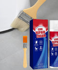 All Purpose Leak Repair Sealant Spray Waterproof 100ml Quick Dry Crack Filler For Roofs Walls Wood Concrete And Gutters displayed with box and brush
