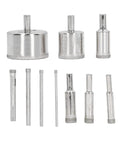 Top Tier Hole Saw Kit That Crushes Glass Tile And Ceramic With Ease Featuring Ten Pieces Ranging From 3mm To 50mm For Smooth Drilling And Home Repair Projects Without The Hassle., diamond hole saw bits set for glass and ceramic, 3mm to 50mm