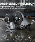 Kick Your Power Drill Up A Notch With This Premium Drill Nibbler Metal Cutter Attachment showing heavy-duty titanium gears.
