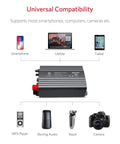 Hella Reliable 500W Power Inverter Converts DC 12V To AC 110V With Universal compatibility for smartphones, laptops, and cameras.