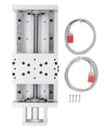 Premium 200 Millimeter Electric Linear Slide Table With 1605 Ball Screw And Limit Switch For Nema23 Motor Mount Integration.