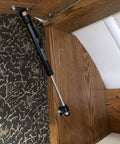 100N 22.5lb Gas Struts 10 Inch Lift Supports Set Of 4 For Lids And Doors installed in wooden cabinet