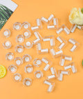 Baby Proof Corner Guard Kit 40 Pack with clear edge bumpers and shields, perfect for toddler home safety on furniture.