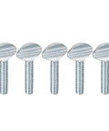 Thumb Screws One Quarter Inch Twenty Thread Fully Threaded Carbon Steel Galvanized One Inch Long Finger Tight Racket Screws