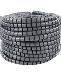 Spiral Cable Wrap For Cable Management Protector Cover 32mm Diameter 30m Long Easy Install grey coil