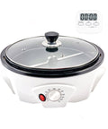 500G Coffee Bean Roaster Machine With Timer For Home And Cafe Use, Electric Coffee Roaster With 0 To 240 C Temperature Control