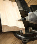 Rotary tool using 10 Piece High Speed Steel HSS Router Bits Set With 1 8th Inch Shank 3mm for carving wood
