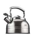 Whistling Tea Kettle For Stovetop 2.3 Quart Stainless Steel Teapot Food Grade For Kitchen Induction Gas And Electric Ready Ergonomic Handle