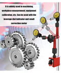 Dial Indicator Magnetic Holder And Bore Gauge Stand With Magnetic Base For Micrometers, Hour Type Indicators, Pro Grade Measuring Tools For Machinists, gear measurements