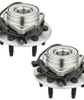 Front Wheel Hub And Bearing Assembly With ABS For 4WD GM Trucks And Vans, showing dual hub assemblies without wheels.