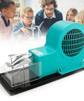 Classroom Wind Tunnel Lift Demonstrator For Aerodynamics Lessons, hands on adjustable airflow with removable plane model