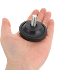 No Slip Adjustable Furniture Leveling Feet Pads Set M8 M10 Screw In Rubber Supports For Treadmills Exercise Bikes Chairs With Sturdy Plastic And Iron Material For Gyms And Homes, black M8/M10