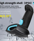 Plug And Play 1D Wired USB Barcode Scanner With CCD Reader showing a durable high-strength shell with anti-drop features.