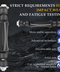 Front Sway Bar Link Stabilizer For 2007 Through 2016 Chevy Silverado 1500 Avalanche Tahoe Suburban GMC Sierra Yukon Cadillac Escalade End Link Replacement Heavy Duty Easy Install, black metal end link