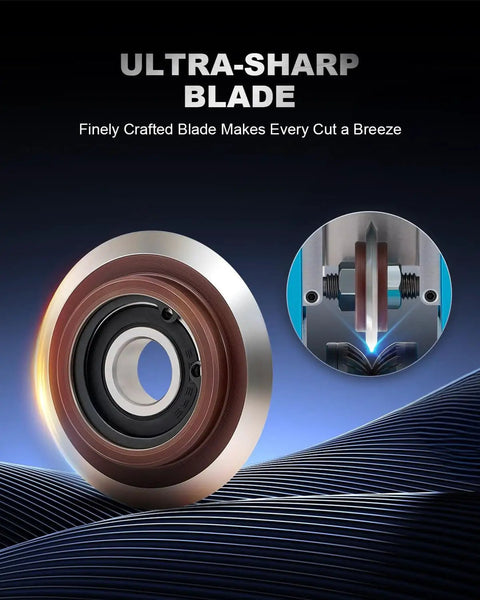 Cable Stripper Replacement Blade For 0.06 In To 1 In Copper Wires, ultra-sharp steel blade with 65 mm OD and 28 mm ID