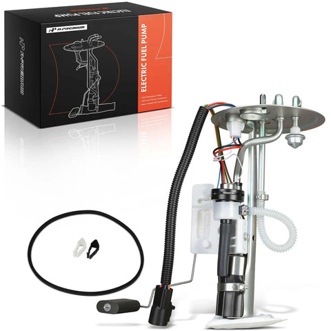 Tough As Nails Electric Fuel Pump Module Assembly With Sender Plug And Play Direct Swap For Ford Ranger 2000 To 2001 And Mazda B2500 showing fuel pump components and packaging.