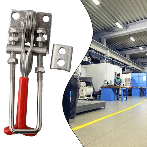 Self Locking Toggle Clamp With 304 Stainless Steel U Bolt, Heavy Duty 200kg Capacity, Adjustable Locking Range 6-30mm clamp